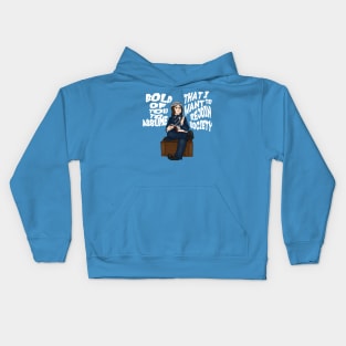 Bold of You to Assume (Large Design) Kids Hoodie